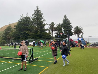 Mahia Community Sports Courts Nga Manu o Taiharuru