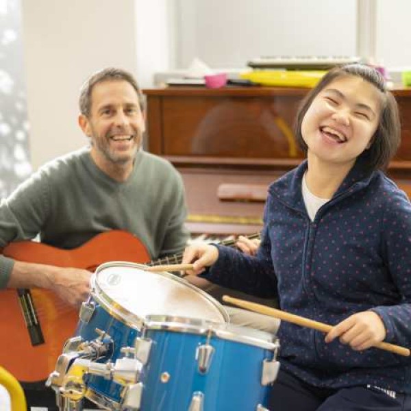 Ashley smile drums Raukatauri web